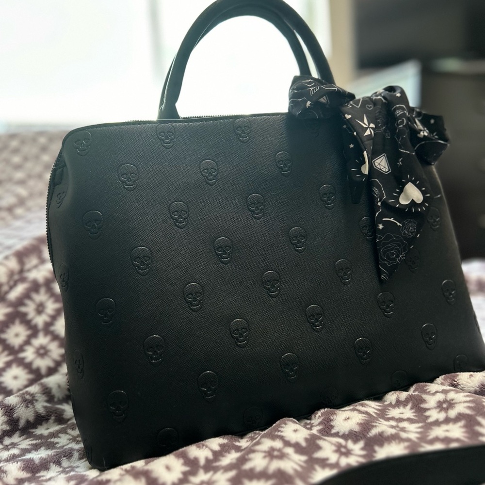 Betsy Johnson Skullicious Satchel